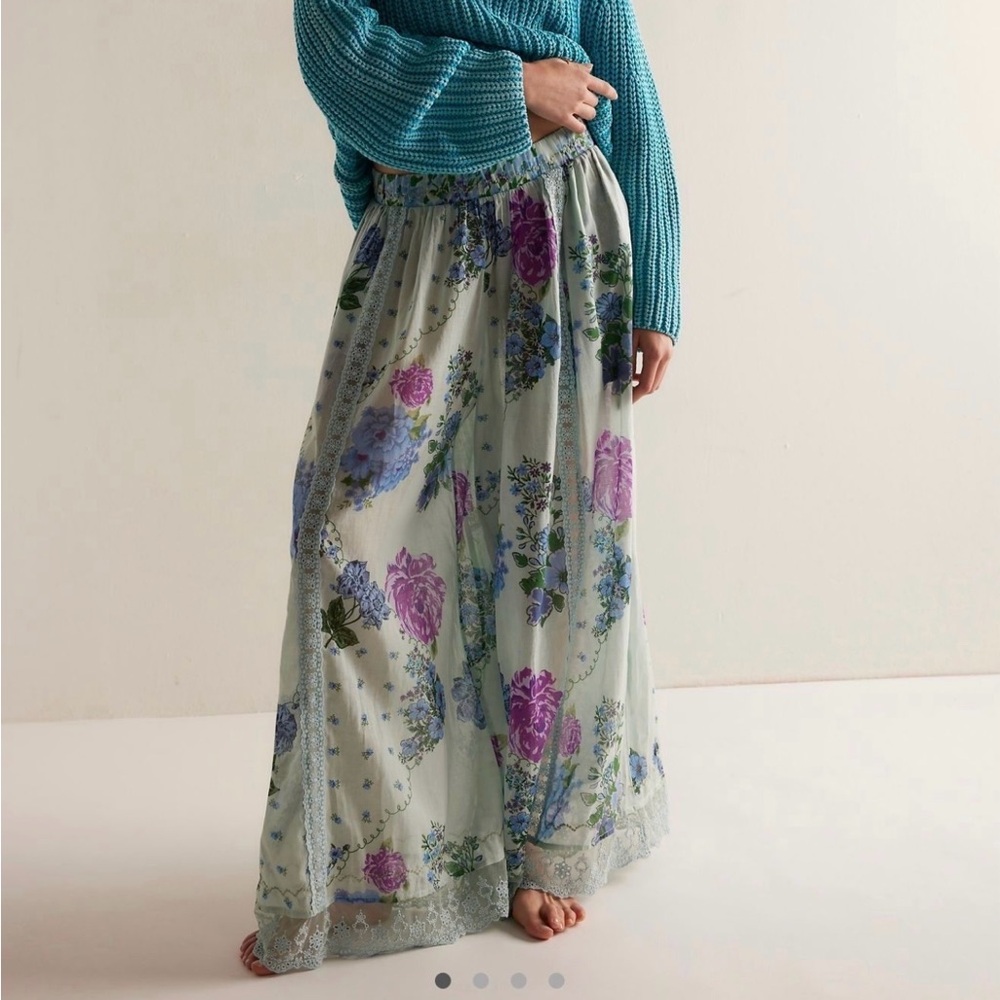 NWT Free People Intimately Hey Lover Printed Sleep Pants